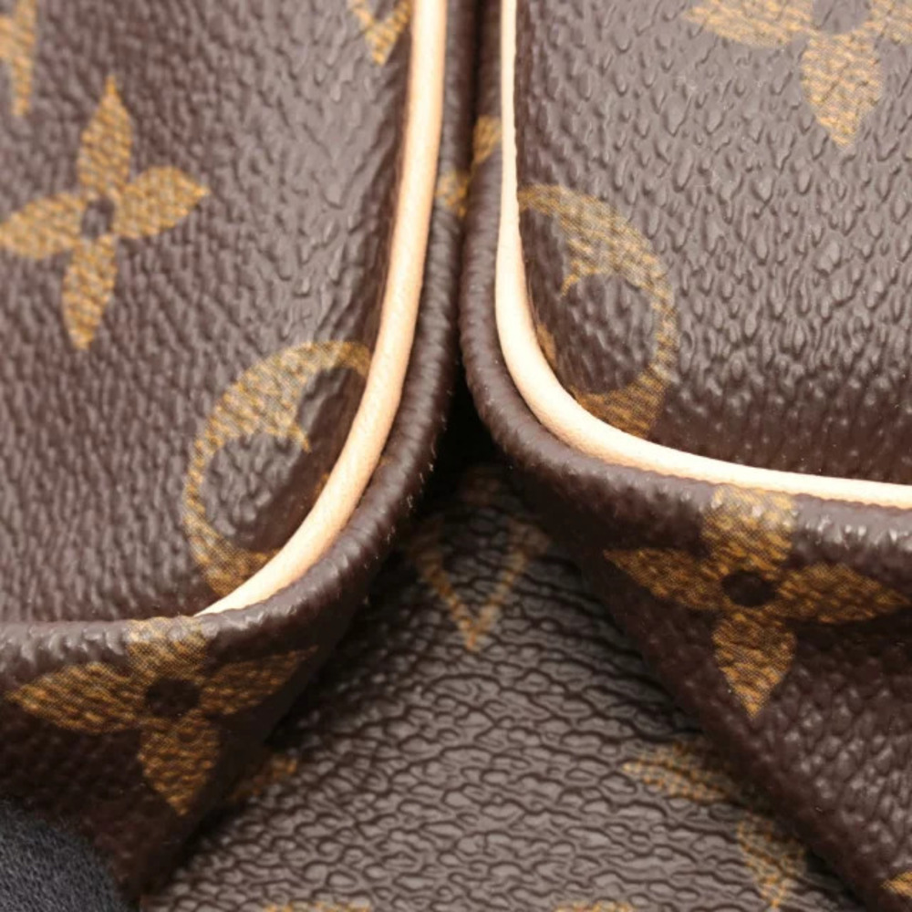 Louis Vuitton Monogram Leather Bag Brown Canvas Boston Keepall - Picture 7 of 7